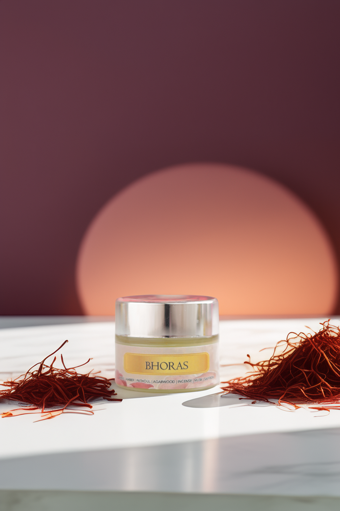 Bhoras Solid Perfume by Osmosis – Rich Oud & Saffron Fragrance Balm
