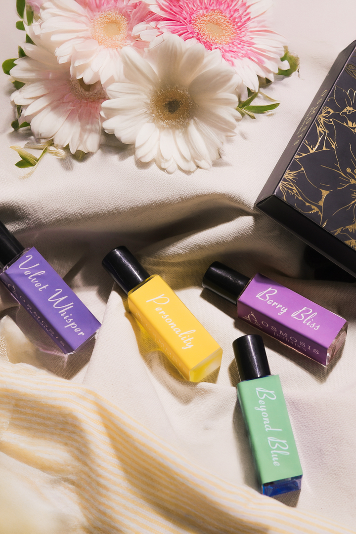 Summer Special Combo-Beyond Blue, Velvet Whisper, Personality, Berry Bliss | Versatile & Long-Lasting