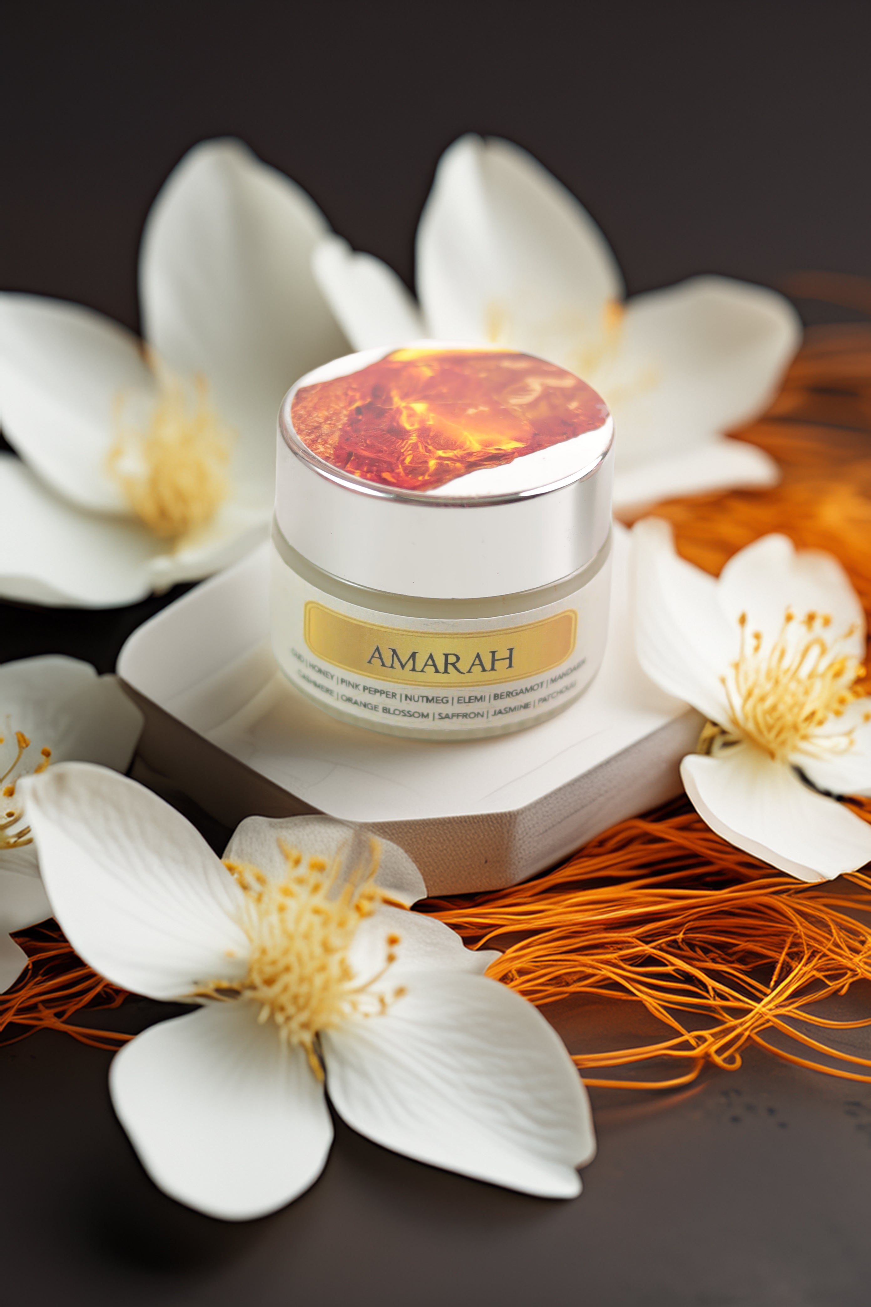 Amarah Solid Perfume – Luxury Pocket Fragrance Balm