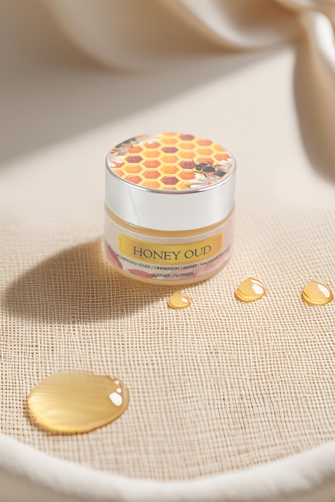 Honey Oud Solid Perfume by Osmosis – Sweet Oud Luxury Fragrance Balm