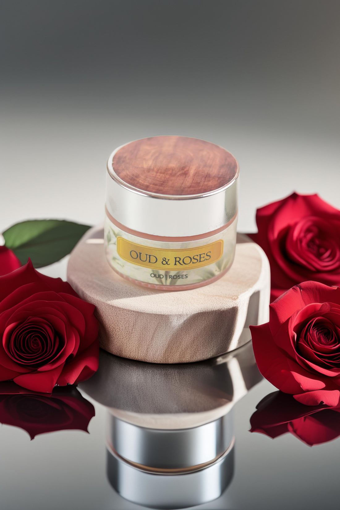 Oud & Roses Solid Perfume by Osmosis – Floral Oud Luxury Fragrance Balm