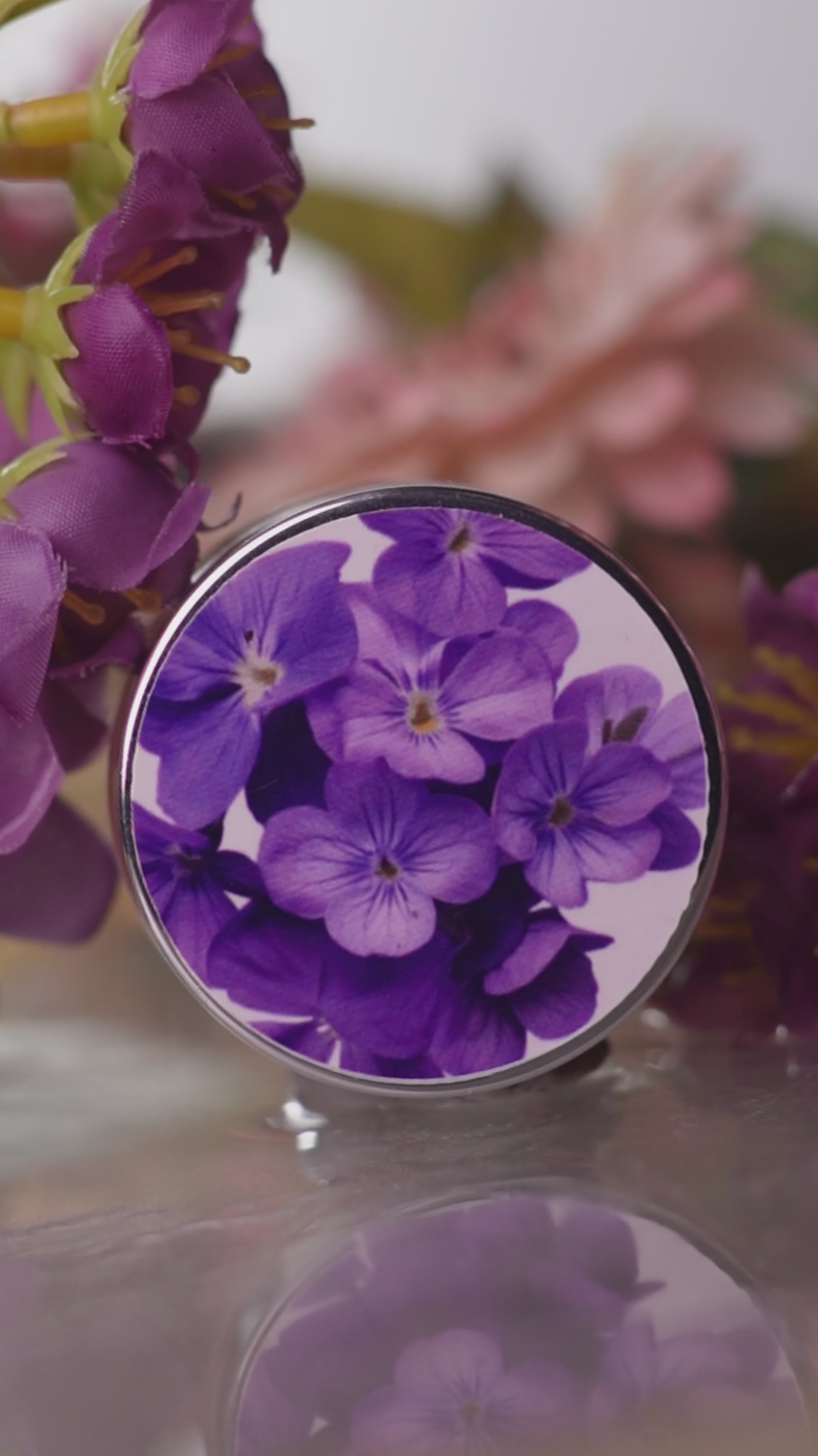 Satin D’Or Solid Perfume by Osmosis – Floral Amber Luxury Fragrance Balm